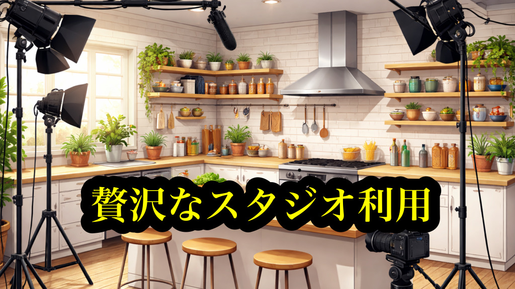 ちょっぴり贅沢なスタジオの使い方🌌